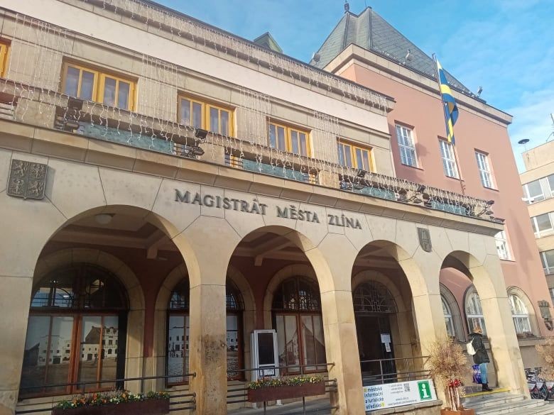 Budova radnice ve Zlíně