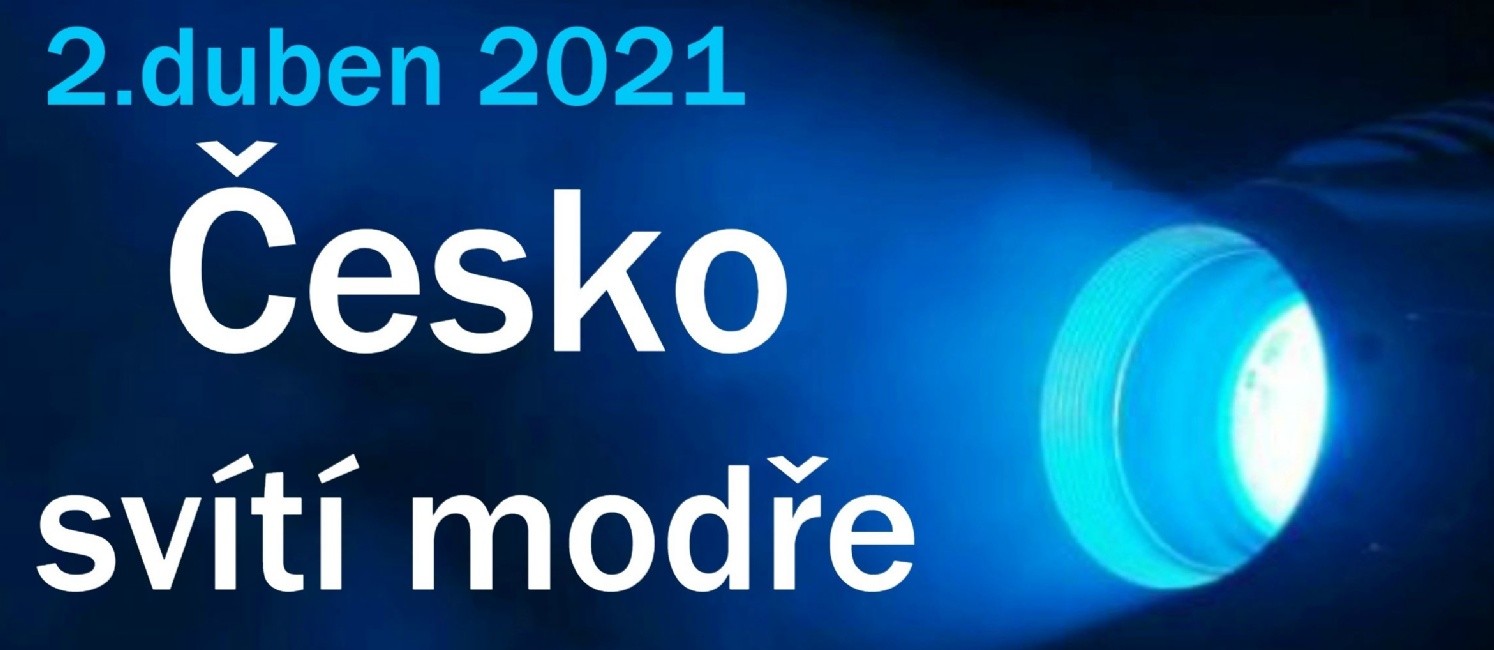 Zlín se připojil ke kampani Česko svítí modře