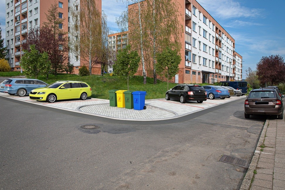 Vizualizace parkoviště