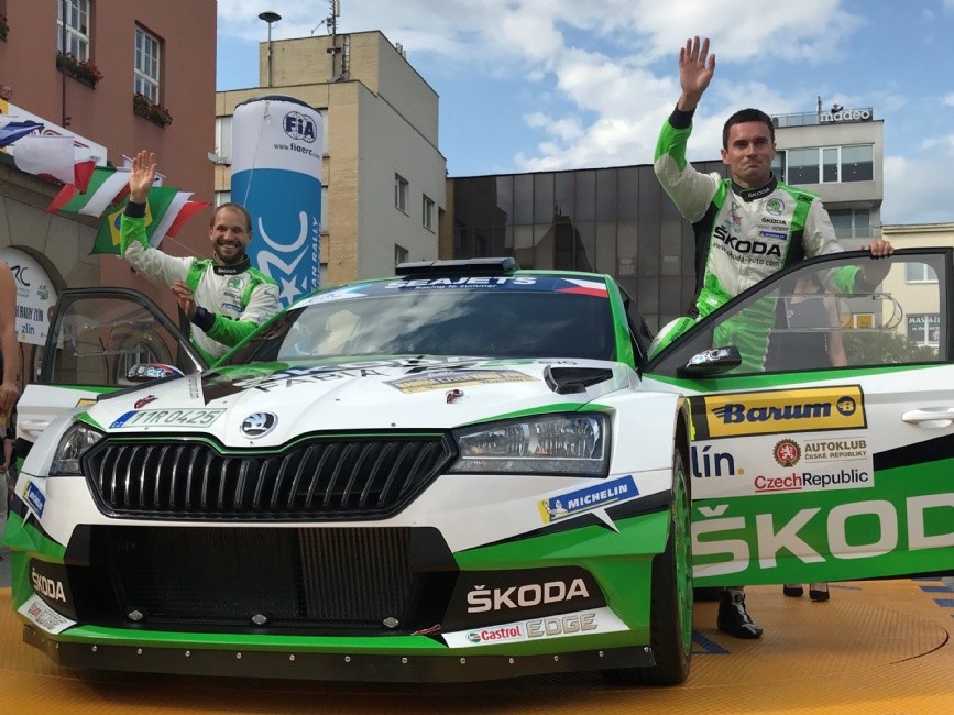 Jan Kopecký vyhrál 49. Barum Czech rally