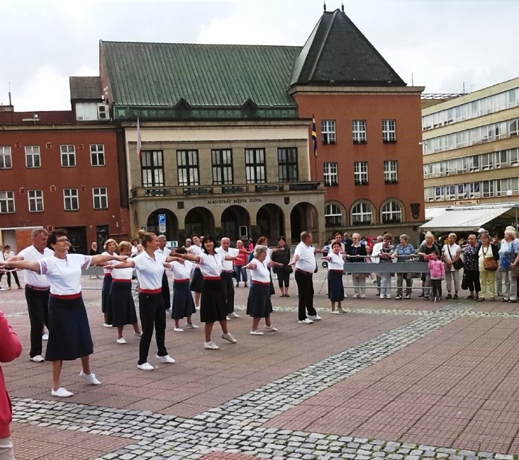 Loňské sokolské vystoupení