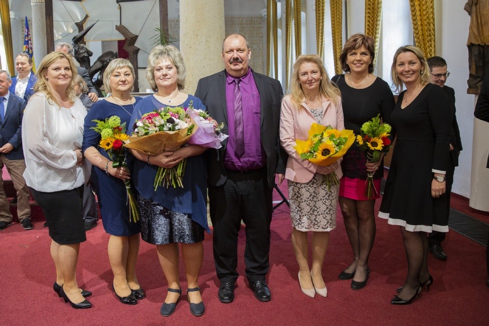 Snímek ze slavnostní vyhlášení v Uherském Brodě. Foto: Jiří Balát
