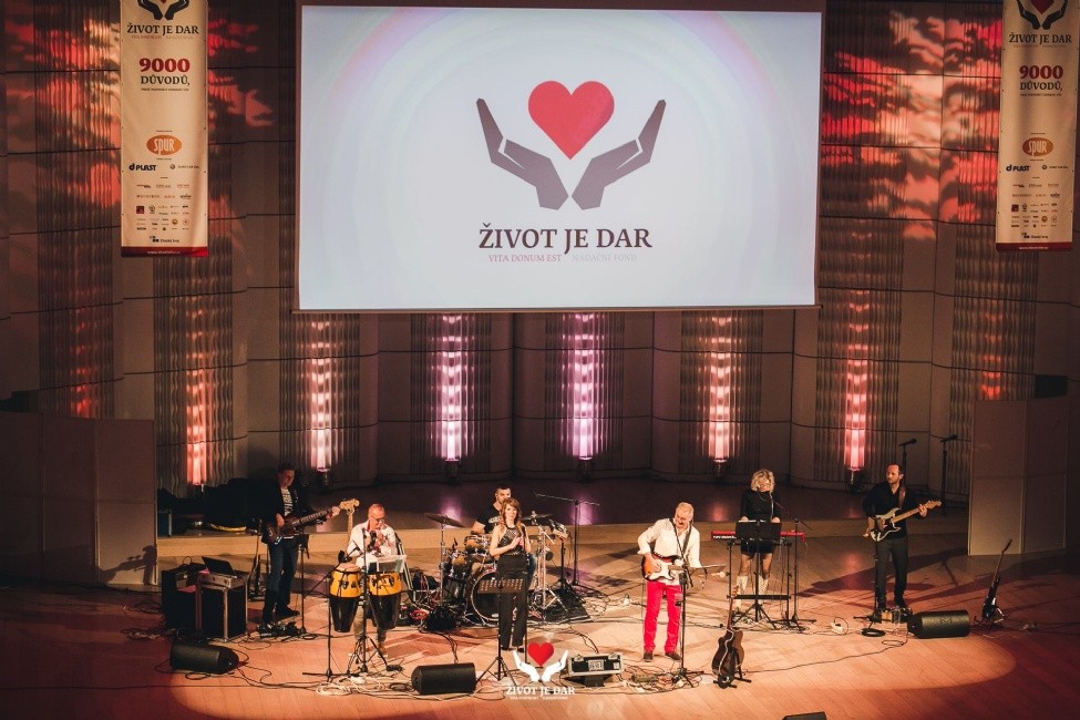 Akce která baví a pomáhá. Foto: Život je dar