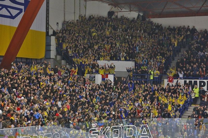 Fanoušci zlínského hokeje
