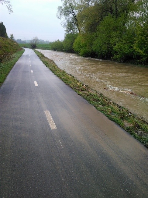 Cyklostezka je opět připravena k provozu. Foto: MP Zlín