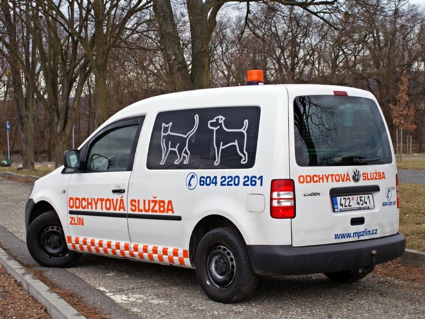 Vůz MP pro odchyt zvířat