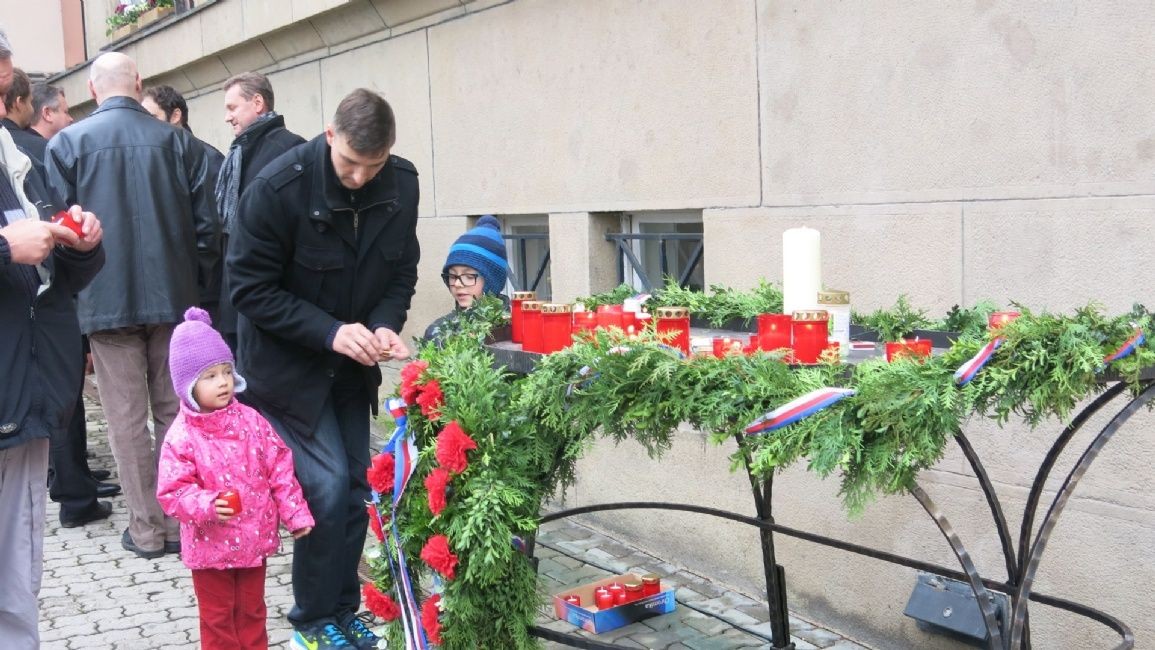 Vzpomínkové akce k 17. listopadu mají ve Zlíně tradici