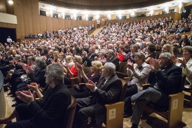 Tlkeskající Velký sál. Foto: MD Zlín