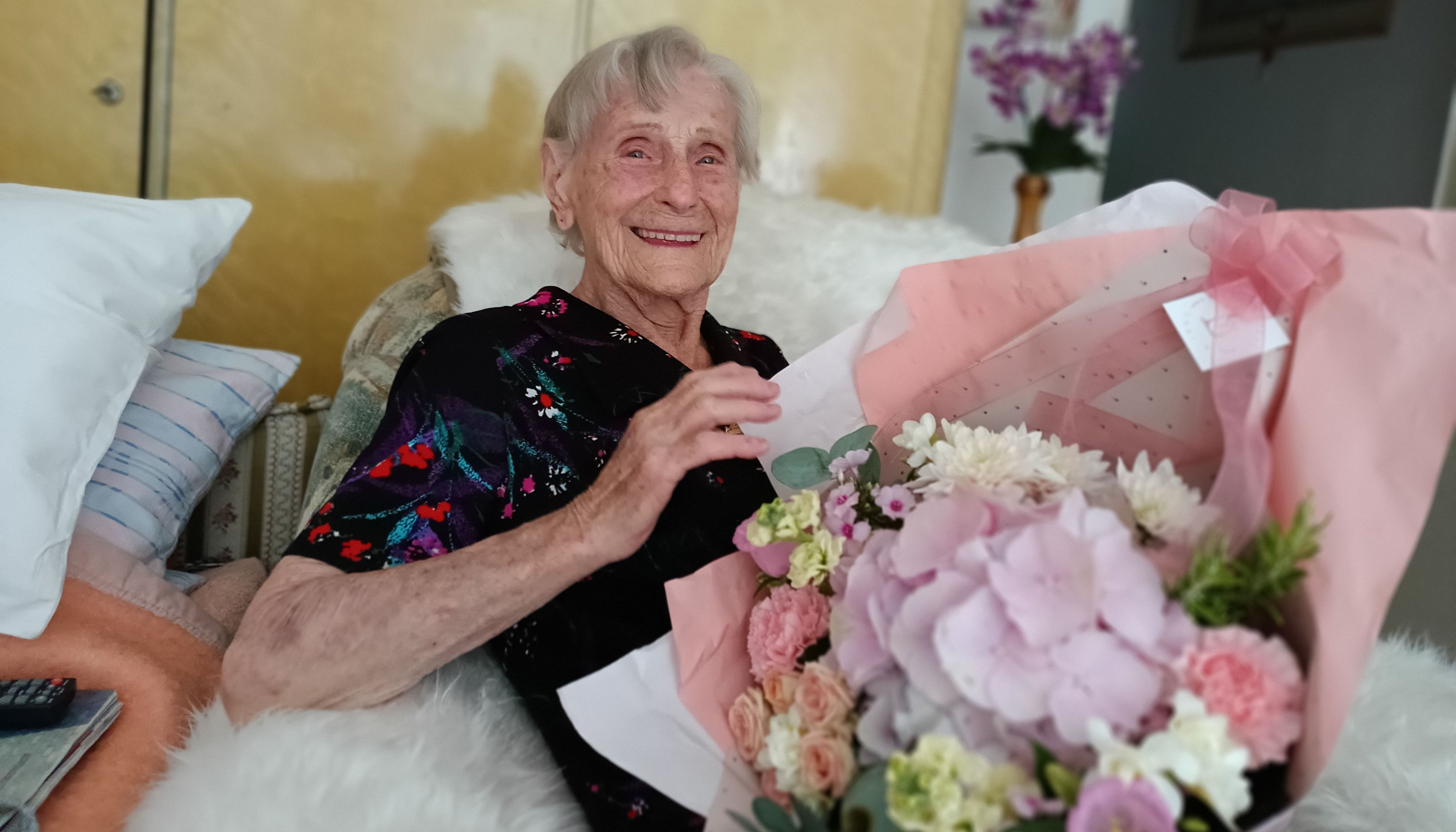 Nejstarší Zlíňačka Marie Nováková oslavila 103. narozeniny