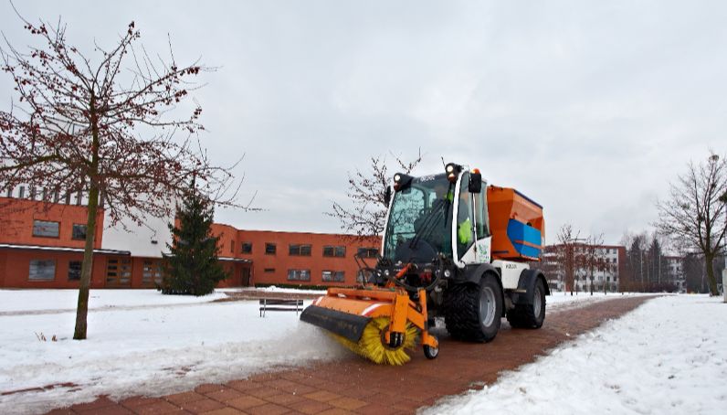 Meteorologové vydali výstrahu na sníh, Technické služby Zlín hlásí připravenost