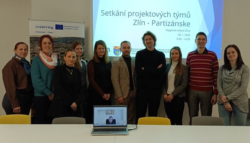 Společný projekt Zlína a Partizánskeho míří do finále