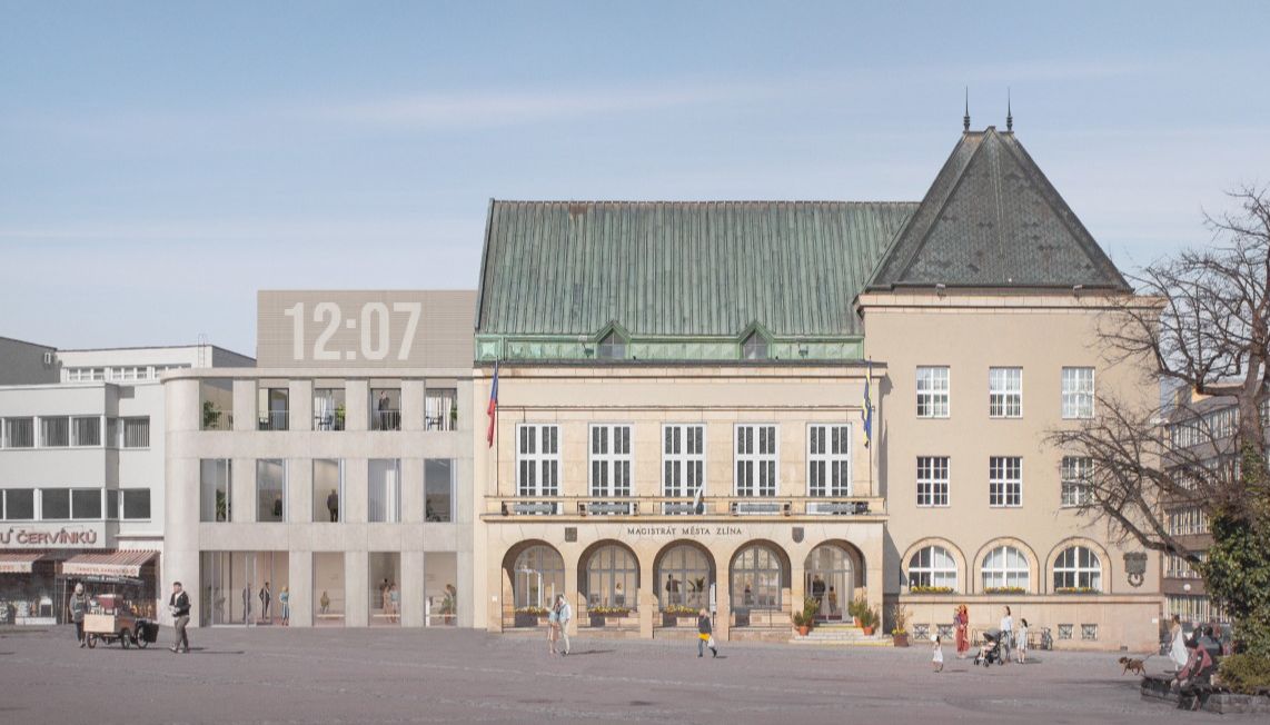 Město Zlín chystá výběrové řízení na zhotovitele dostavby radnice, objektu č.p. 10