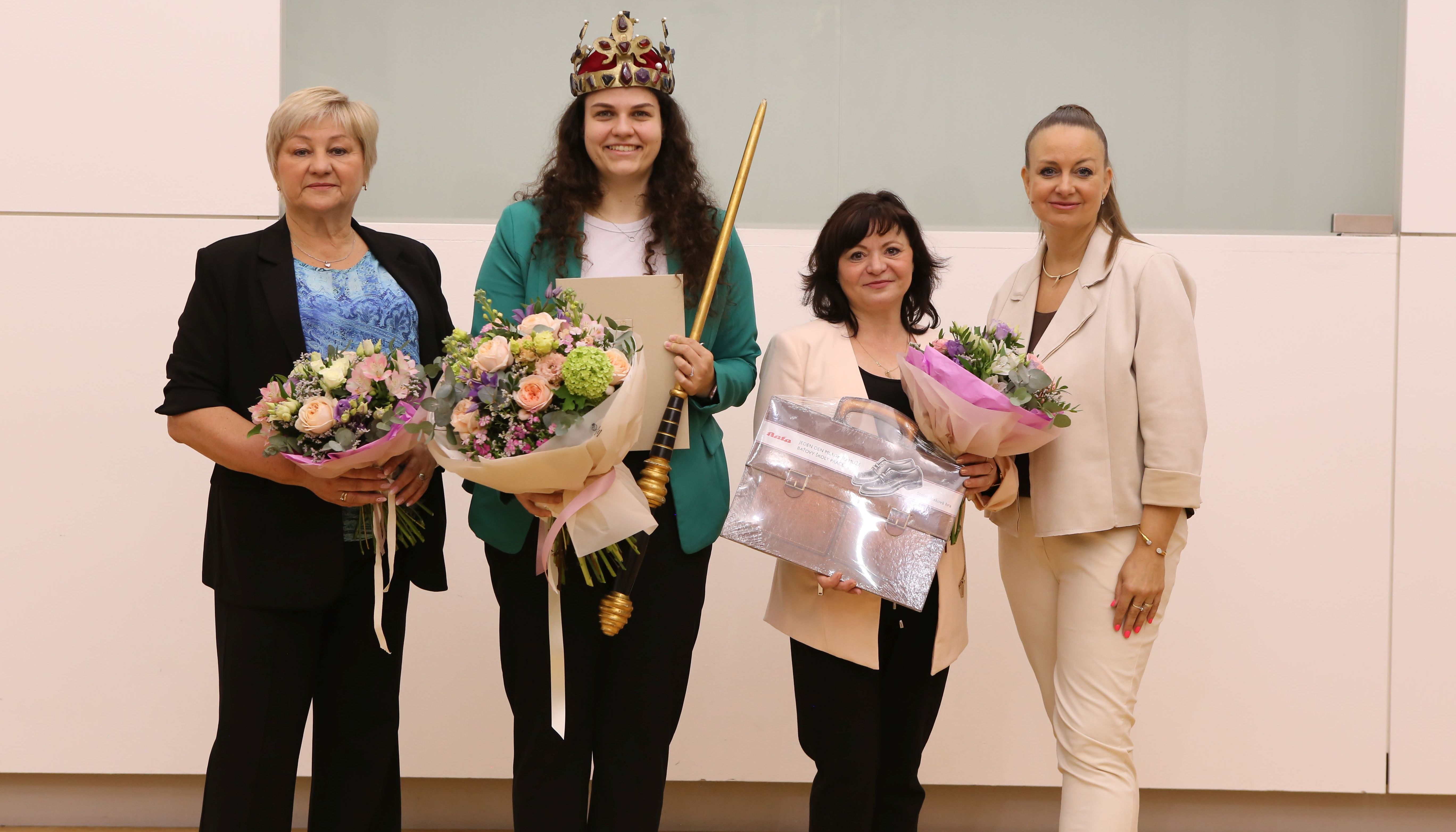 Zlínská radnice přijala držitelku titulu Zlatý Ámos 2026