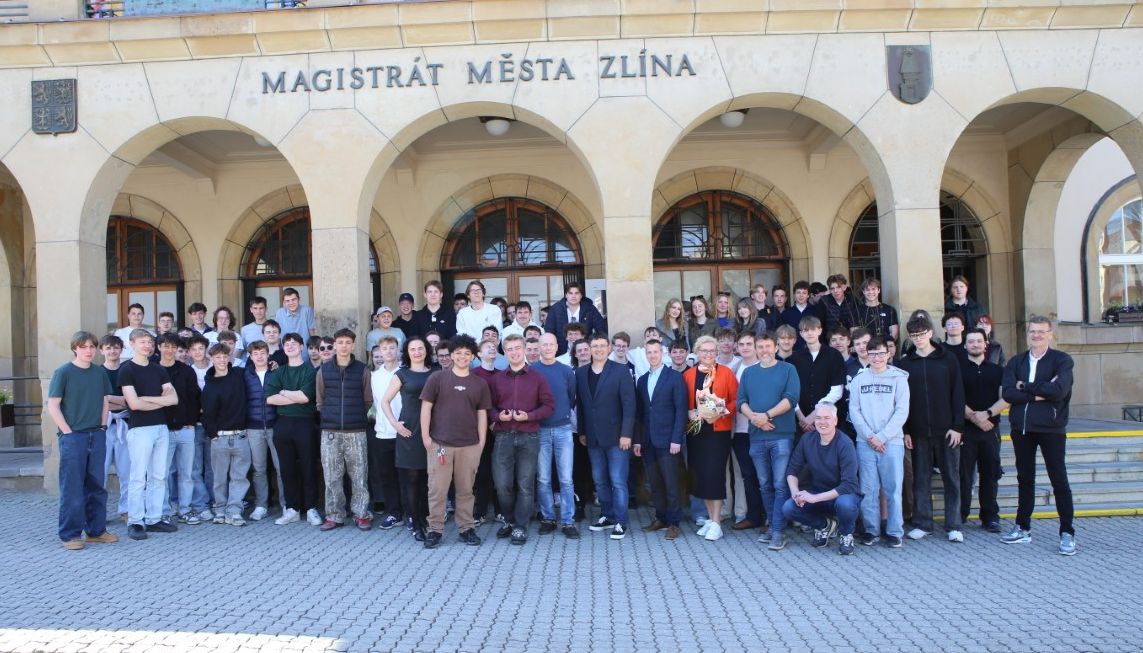 Primátor přivítal belgické studenty