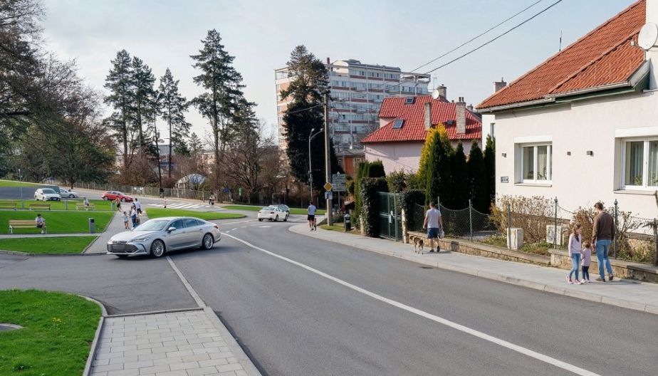 Křižovatka Hradská se změní. Začíná první etapa proměny okolí městských lázní