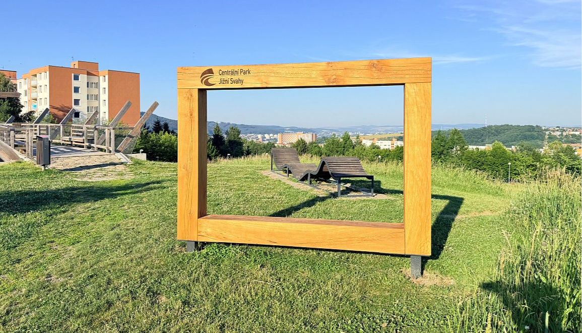Centrální park na Jižních Svazích má nové lákadlo