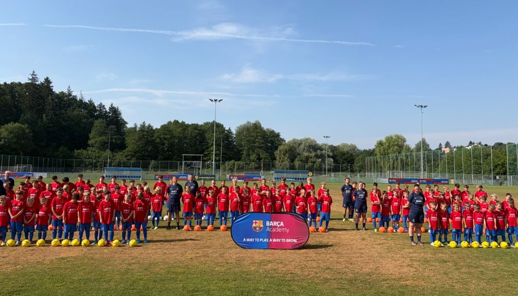 Zlín hostí historicky první Barça Academy Camp v České republice
