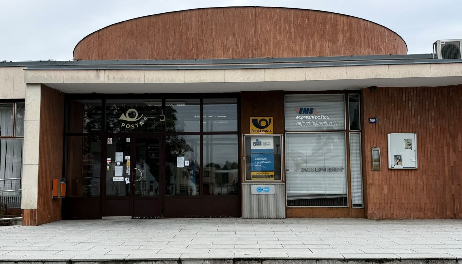 Oznámení České pošty. Pobočka v Malenovicích bude přemístěna